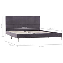 SKM Giroletto Grigio Scuro in Tessuto 140x200 cm (27.6kg)