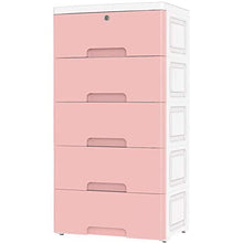 ZHICHUAN Gli Armadietti Modulari il Contenitore Multistrato Cassetti Armadio Poco Ingombrante Guardaroba Rosa Locker 82X42X30Cm Guardaroba Di Plastica