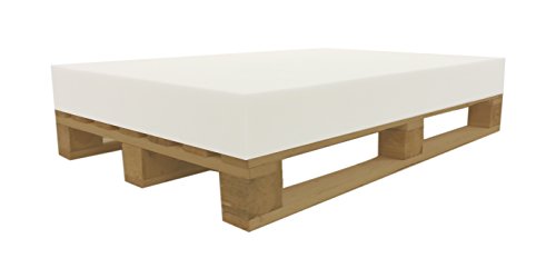 Materasso in gommapiuma RG40/60, 120 x 80 x 12 cm, per pallet EUR, cuscino per cani