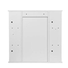 WanuigH Mobili da Bagno Mobile da Bagno a mirroring Mobile Domestico Bagno a Muro Bagno Mobili Mobili Armadio Cabinet Scaffale Cosmetico Armadio di stoccaggio cosmetico Risparmio di Spazio