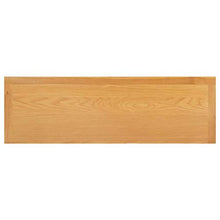 Ausla Cassettiera multiuso con 6 cassetti per camera da letto, mobiletto per camera da letto, armadietto in Legno Massello di Rovere, 105 x 33,5 x 73 cm