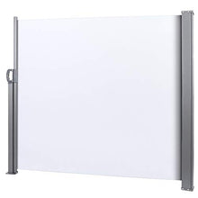 Oumefar Accessori per Esterni con Rivestimento Impermeabile Retrattile per Tende da Sole per spogliatoi da Ufficio(Beige)