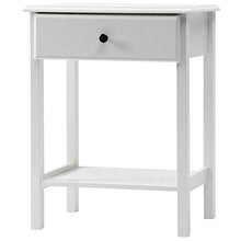 Comodino Bianco Con Cassetto, Camera Da Letto in Legno MDF Bianco, Tavolino Per Divano E Salotto Tavolino Da Divano 46x35xH60. Tavolino Da Salotto