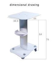 Carrelli portaoggetti Carrello mobile per strumenti di bellezza | Carrello per attrezzature di bellezza con supporto per base per strumenti da tavolo, carico 50 kg I will take action now