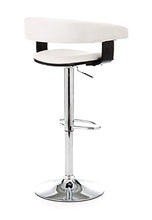 Wink design, Lancaster, Sgabello, Finta Pelle, Bianco