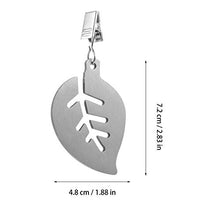 NUOBESTY 4Pcs Tavolo Pesi Ganci in Acciaio Inox Pesi Clip di Copertura di Tabella Tovaglia da Tavolo Clip Pinze per La Cucina Giardino Partito Picnic da Tavolo Copre