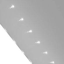 Montloxs Specchio da Bagno con luci LED Illuminazione Specchio da Parete Specchio da Bagno a LED Specchio per Il Trucco Specchio Luminoso 50 × 60 cm