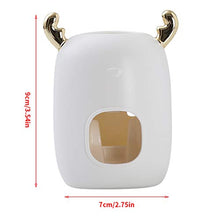 shunbang yuan Dentifricio Squeezer Parete dentifricio Plastic Hanging Tubo Squeezer per Bagno, Bianco