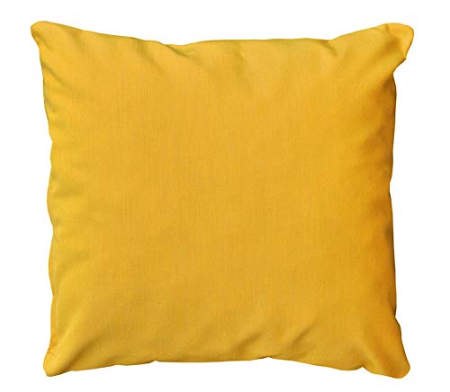 Qush Mimosa - Cuscino per esterni Sunbrella Curacao | Idrorepellente | non sbiadisce | resistente alle macchie | Resistente alla muffa | Cuscini decorativi | Cuscino per salotto da giardino