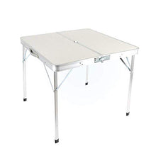 FGDSA Tavolo Pieghevole Tavolo Pieghevole da Esterno Multifunzione Tavolo da Picnic Quadrato Portatile Tavolo da terrazza Impermeabile Tavolo Quadrato Regolabile (Barbecue)
