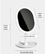 Specchio Luminoso A Led Specchio Per Il Trucco Specchio Cosmetico Per Studenti Dormitorio Pieghevole Portatile Da Tavolo Per Desktop Specchio Di Bellezza ， Adatto Per Viaggi Da Bagno Doccia Da Casa