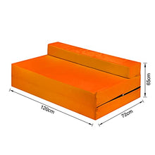 Zaffiro arancione letto matrimoniale Z pieghevole sedia ospiti letto matrimoniale divano futon letto letto matrimoniale per adulti e bambini materasso pieghevole