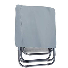 Coperture della sedia sedile ribaltabile copertura Giardino Outdoor antipolvere impermeabile resistente per i rifornimenti Prato mobilia del Patio Grey Mobili da giardino