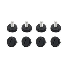 Zhouzl Casa & Giardino 100 PCS Regolabile Rilievo del Piede Mobili Vite Supporto Stub, M6x14 Casa & Giardino