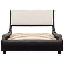 SKM Giroletto Nero e Bianco in Similpelle 90x200 cm (29.05kg) Nero-0342