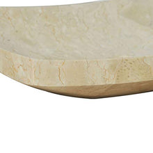 Festnight Lavandino da Bagno in Marmo,Lavabo da Bagno in Marmo Nero/Crema,Lavandino Appoggio,Lavabo Appoggio,Lavandino Rettangoalre,Lavabo Rettangoalre,Lavandino Design,Lavabo Design 50x35x12 cm
