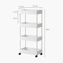 Rack Armadietto portaoggetti Narrow Storage it Can Move Landing Cucina Multistrato, Mobile da Bagno Scaffale