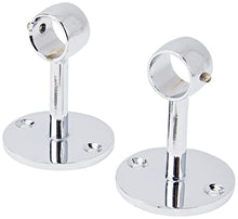 Splash_Metal | Ø16 | 2 Supporti per testiera 5 cm | Cromo