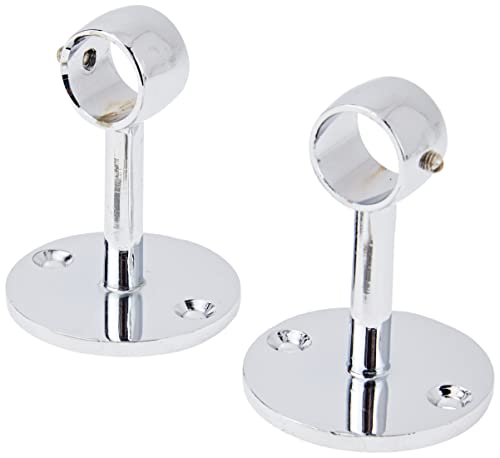 Splash_Metal | Ø16 | 2 Supporti per testiera 5 cm | Cromo