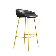 Sgabelli da Bar Nordico,seggiola da Bar,Sedia da Bar,Sgabello in Ferro Battuto,Minimalista Moderno,Sedia Casual in Metallo,Bancone, Cucina, Mobili per La Casa, Nero