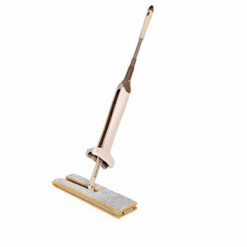 SSAYY Mop Mop Autoportante Bifacciale Piatto Telescopico Comodo Manico Mop Strumento di Pulizia del Pavimento per Soggiorno Cucina Trasporto di Goccia