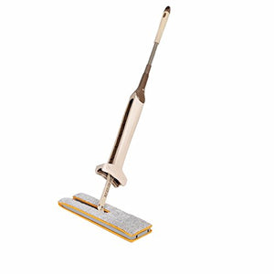 SSAYY Mop Mop Autoportante Bifacciale Piatto Telescopico Comodo Manico Mop Strumento di Pulizia del Pavimento per Soggiorno Cucina Trasporto di Goccia
