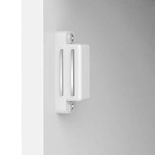 Yaheetech Comodino Bianco Moderno da Camera da Letto Armadietto Cameretta Tavolino da Salotto Laterale Divano con 1 Anta Cassetto e Ripiano Regolabile 40 x 35 x 60 cm