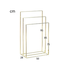 Yuanyuanliu Portasciugamani da Bagno Nordico Bagno d'oro Appendiabiti da Terra con portasciugamani da Bagno in Acciaio Inox