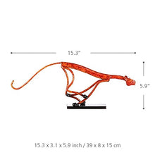 ZWWZ Arredamento per la casa Creativo Moderno Metallo Decorativo Metallo Artigianato Leopardo Armadio TV Armadio MISU