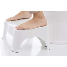 Sgabello da toilette con gradino accovacciato, vasino da bagno antiscivolo, l'originale sgabello da toilette da bagno squatty holz mette il tuo corpo in una posizione accovacciata naturale ottimale