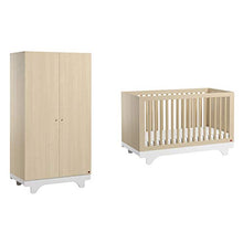 Letto Evolutivo 70x140 e Armadio 2 ante Vox Playwood - Legno
