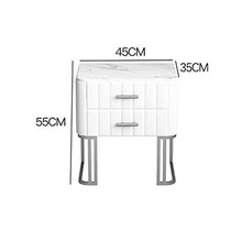 GXT WGZ- Comodino Camera Locker, Camera da Letto Comodino, Soggiorno Locker, Living Room Divano Fianco del Mobile (Color : White-b)