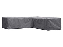 Perel Garden oclsl300 Custodia per Lounge a Forma di L di Set di 300 cm, Nero, 300 x 300 x 70 cm