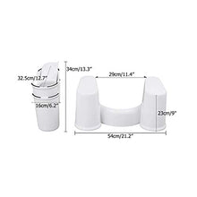 Montare lo sgabello del water, lo sgabello per WC per la stitichezza, il design spesso e staccabile, lo sgabello per WC per adulti bambini, lo sgabello per pozzetto accovacciato, lo sgabello a gradi