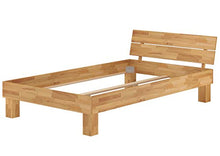 Erst-Holz Moderno Letto/futon 120x200 in Faggio Laccato con doghe rigide 60.80-12