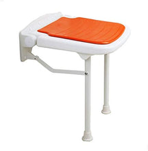 Sgabello da bagno per disabili per disabili, sedia da bagno, sedia pieghevole da parete, sgabello da parete (dimensioni: 47,5 cm)
