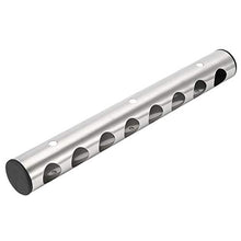 Bicaquu Portabottiglie da Parete Portabottiglie Verticale Durevole, portabottiglie, per Vino da Bar per Uso Domestico(Stainless Steel 8 Holes)