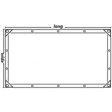 LXHONG Tela Cerata in PVC con Anello di Tenuta, Copertura di qualità Premium con Occhielli, Panno da Giardino per Coperture per Piante 450 Gr，Personalizzabile (Color : Chiaro, Size : 4x8m)