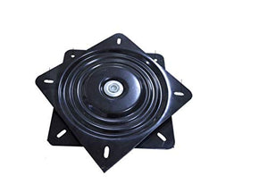 Chiloskit Universale rotante tavolo cuscinetto mobili quadrato ferro giradischi divano base base modificato girevole girevole sgabelli da bar (perline piene 6''/15cm)