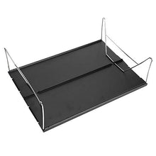 TAKE FANS, tavolo da barbecue da esterno ultra-leggero portatile pieghevole in lega di alluminio tavolo per picnic, nero classico