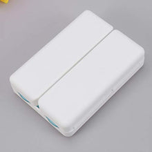 HEALLILY contenitore per pillole 2 pezzi portatile 7 scomparti porta pillole contenitore per medicinali per vitamine pillole grandi e piccole e farmaci perfetti per viaggiare all'aperto (blu)