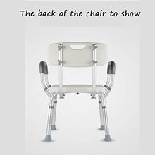 MKJYDM Alluminio Bagno Sedia Sedia da Bagno Doccia Panca da Bagno Sgabello Vecchio Uomo Sedia da Doccia Donna Incinta Sgabello da Bagno Sgabello da Bagno