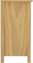 N/Z Attrezzatura Quotidiana Cassettiera Cassettiera Cassettiera 6 cassetti Cassettiera Comodino Gamma Hill 125x40x80 cm Legno Massello di Pino