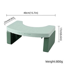 Antiscivolo WC Poggiapiedi Squatting WC Sgabello Bagno Aiuto Assistente Regolabile Altezza Passo Sedile Per La Casa Bagno WC