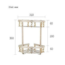 ZLININ Y-longhair Spazio Alluminio Antico Stile Europeo Bagno Rack Treppiede Montaggio A Parete Bagno Basket