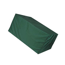 litulituhallo - Copertura per mobili da giardino, impermeabile, in tessuto Oxford, rettangolare, 90 x 90 x 40 cm, colore: Verde
