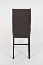t m c s Tommychairs - Set 2 sgabelli bassi modello Luisa per cucina e bar, struttura in legno di faggio color Wengé, Seduta e Schienale Imbottiti e Rivestiti in pelle artificiale marrone