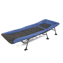 Sedie a sdraio reclinabili per patio, Lettino da campeggio pieghevole per esterni per adulti Heavy Duty, Sedia reclinabile regolabile portatile per piscina da giardino con patio sulla spiaggia,Blu