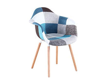 N A to MUEBLES HOME, set di 2 sedie da pranzo moderne in tessuto di lino, poltrone da cucina e bancone, per il tempo libero, ricevimento, soggiorno
