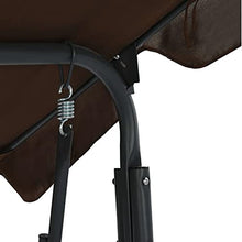 EBTOOLS - Dondolo da giardino, in vero legno, per 3 persone, 170 x 110 x 153 cm